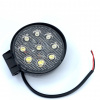 LED Epistar pracovné svetlo, 27W, okrúhle 2200 lm, 12/24V, IP67, 3+1 zadarmo! [L0076]