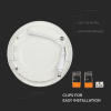 22W LED Panel Premium 1800lm, okrúhly, 4000K