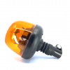 LED výstražný maják 22W, 10xLED, flex, napojenie cez úchyt, 12-24V, oranžový [ALR0069]