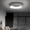 Solight LED stropné svietidlo Treviso, 48W, 2880lm, stmievateľné, diaľkové ovládanie, okrúhle, sivé [WO768-G]