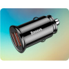 Nabíjací adaptér do auta Baseus Dual QC 3.0, 30W, čierny