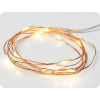 LED dekoračná reťaz 2m, 20LED, 2xAA, WW, bez funkcií, meď [X0120121]