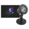 Záhradný projektor LTC LED 4W, IP44, farebné vločky, 2 vymeniteľné stojany [LXBN101]