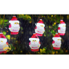 LED solárna reťaz SANTA, 3,8m, 10XSANTA, 2 módy, IP44, 5500K-6500K [102704VRK]