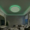 LED Smart Stropné svietidlo 32W, 2200lm, CCT, 2700-6500K + RGB podsvietenie [BW-CLT1]