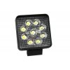 LED Epistar pracovné svetlo, hranaté, 27W, 2200 lm, 12/24V, IP67, 1+1 zadarmo! [L0077S]