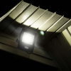 LED reflektor s PIR senzorom, 10W, 735lm,  Samsung chip, 1m kábel, 100°, IP65, čierny