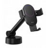 Držiak na mobil Baseus Simplism Gravity do auta, prísavka na sklo, čierny [SUYL-JY01]