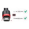 Baseus Cafule Micro USB kábel 1.5A, 2m, červená+čierna [CAMKLF-C91]