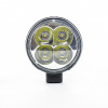 LED pracovné svetlo okrúhle 14W, 700LM, 4xLED, 12/24V, IP67, 6500K [L0094F-1]