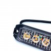 LED výstražné svetlo 4xLED, 12W, 4 módy, 12/24V [L1892]
