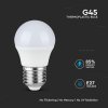 E27 LED žiarovka 5.5W, 470lm, SAMSUNG chip, G45, 4+6 zadarmo!