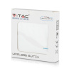 Vypínač na stenu pre V-TAC Smart/ RF switch, 1-tlačidlový [pre 8458, 8459]