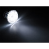 LED žiarovka GU10 so strieborným okrajom, 5W, 120° [241987]