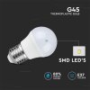 E27 LED žiarovka 3,7W, 320lm, G45
