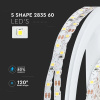 LED pás do interiéru ohýbateľný 5W/m, 420lm/m, 60 LED/m, SMD 2835, IP20, 12V, 6500K