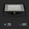 100W LED reflektor 115lm/W, (11500lm) čierny, Samsung chip