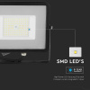 50W LED reflektor (5750 lm), SAMSUNG chip, čierny,