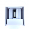 LED nástenné svietidlo LEDOM 2x3W, 450lm, IP54, biele, 1+1 zadarmo! [478184]