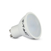 LED žiarovka GU10 RGB+teplá biela (3000K) 5,5W, 420lm s diaľkovým ovládaním