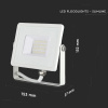 20W LED reflektor (1510 lm), SAMSUNG chip, biely