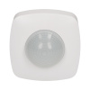 PIR senzor prítomnosti 360° max. LED 500W 3-2000lux min10 sek. max:30min. dosah priemer 20m biely [OR-CR-224]