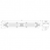 LED pracovné svetlo 27W, 1200LM, 12/24V, 18xLED/2-PACK [LB0074]