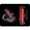 Nabíjateľné zadné svietidlo na bicykel 1W, USB, 230mAh, 4 módy, IP44 [BTL01]