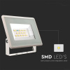 10W LED reflektor SMD series, 750lm, IP65, 110°, biely