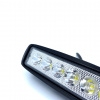LED pracovné svetlo 18W, 1680lm, 6xLED, 12V/24V, IP67 [L0097S-B]
