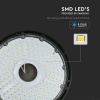 LED Highbay SAMSUNG Chip 200W, 23000lm (115lm/W), 90°, IP65