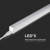 T5 LED svietidlo 16W, 1600lm, 120 cm, s vypínačom