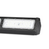 LED lineárny Highbay 100W, 9800lm, Samsung chip, 110°, IP54, čierny