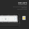 LED lineárny Highbay 200W, 19500lm, Samsung chip, 110°, IP54, čierny