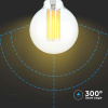 Retro LED žiarovka, E27, 18W, 2520lm, G95, 3000K