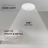 LED stropné svietidlo, 15W, 1850lm, Samsung chip, okrúhle