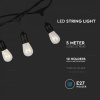 LED Reťazové svietidlo + 10xE27 LED žiarovky zadarmo!
