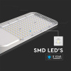 LED pouličné svietidlo s nastaviteľným adaptérom  a svetelným senzorom 100W, 100°, SAMSUNG CHIP