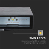 LED nástenné svietidlo obdĺžnikové, 4W, 400lm, 41°, IP65, čierne