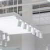 LED koľajnicové svietidlo COB 35W, 3000lm, 10°, biele