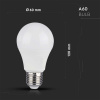 LED žiarovka E27 RGB+3000K 8,5W RF ovládanie A60