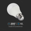 LED žiarovka E27 RGB+3000K 8,5W RF ovládanie A60