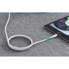 Acefast kábel USB-C -> Lightning, MFi, 1,2m max.30W max. 3A biely [C3-01 w]