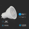 GU10 LED žiarovka 6W, 445lm, 38°, stmievateľná, SAMSUNG chip
