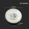 LED Highbay 200W, 37000lm, Meanwell driver, 185lm/W, stmievateľný 1-10V, IP65