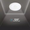 LED Designer svietidlo 30/60/30W, 6000lm, s ďiaľkovým ovládaním, CCT, stmievateľné, okrúhly kryt