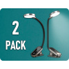 Baseus nabíjateľná mini lampička s klipom, 3W, 350mAh, 5V, 4000K/2-PACK! [DGRAD-0G]