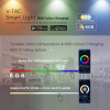 WiFi LED žiarovka GU10 4,8W 380LM 100° RGB+2700K-6500K