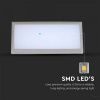 LED nástenné svietidlo 12W, 1250lm, sivé