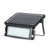 LED solárny reflektor s pohybovým senzorom, 10W, 1150lm, čierny, IP65, 4000K
